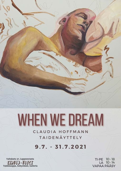 July exhibition - When we dream, Claudia Hoffmann