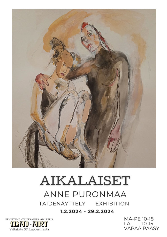 Helmikuun taidenäyttely - AIKALAISET, Anne Puronmaa