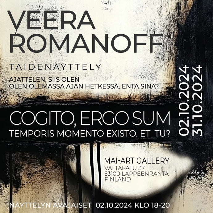 Cogito, ergo sum. Temporis momento existo. Et tu? - Veera Romanoff