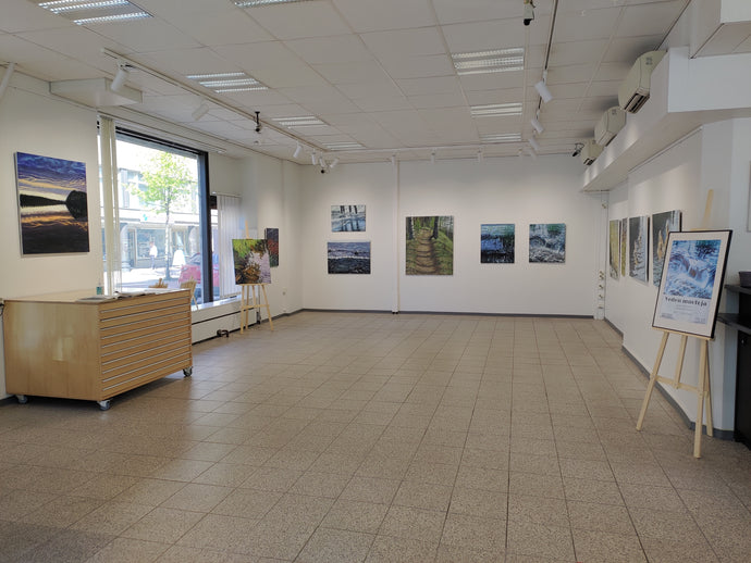 Raija Eklund - Veden muotoja - Art Exhibition in 3D