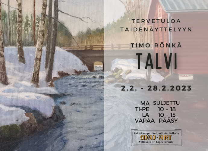 Helmikuun taidenäyttely - Talvi, Timo Rönkä