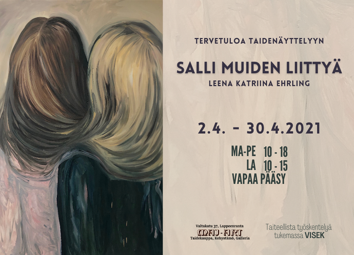April exhibition - Salli muiden liittyä, Leena Katriina Ehrilng